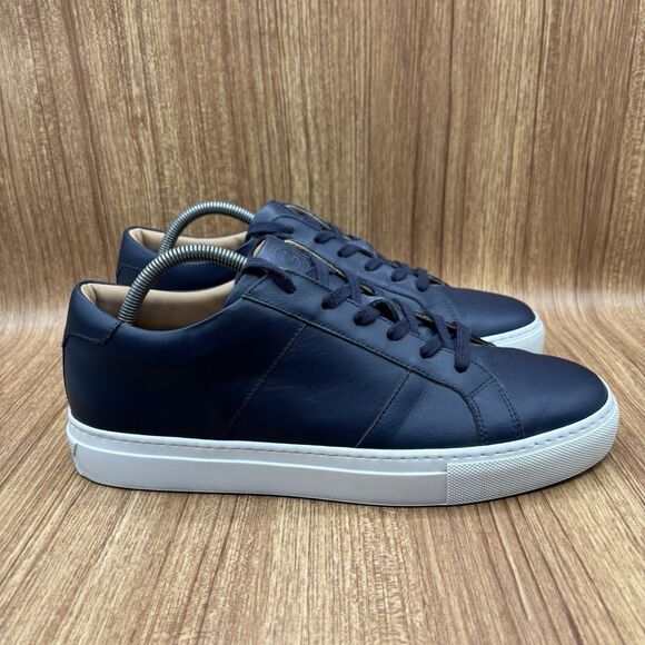 GREATS Other - GREATS The Royal 2.0 Navy Leather Sneakers Men's Size 9.5 Made in Italy